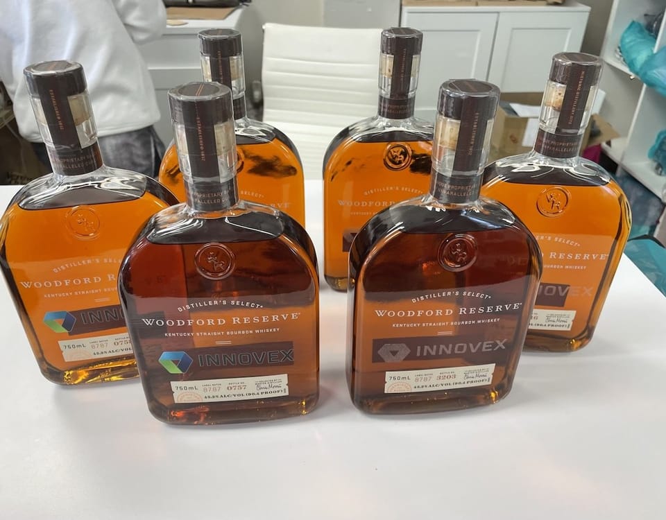 Company Gifts Personalized Alcohol Bottles