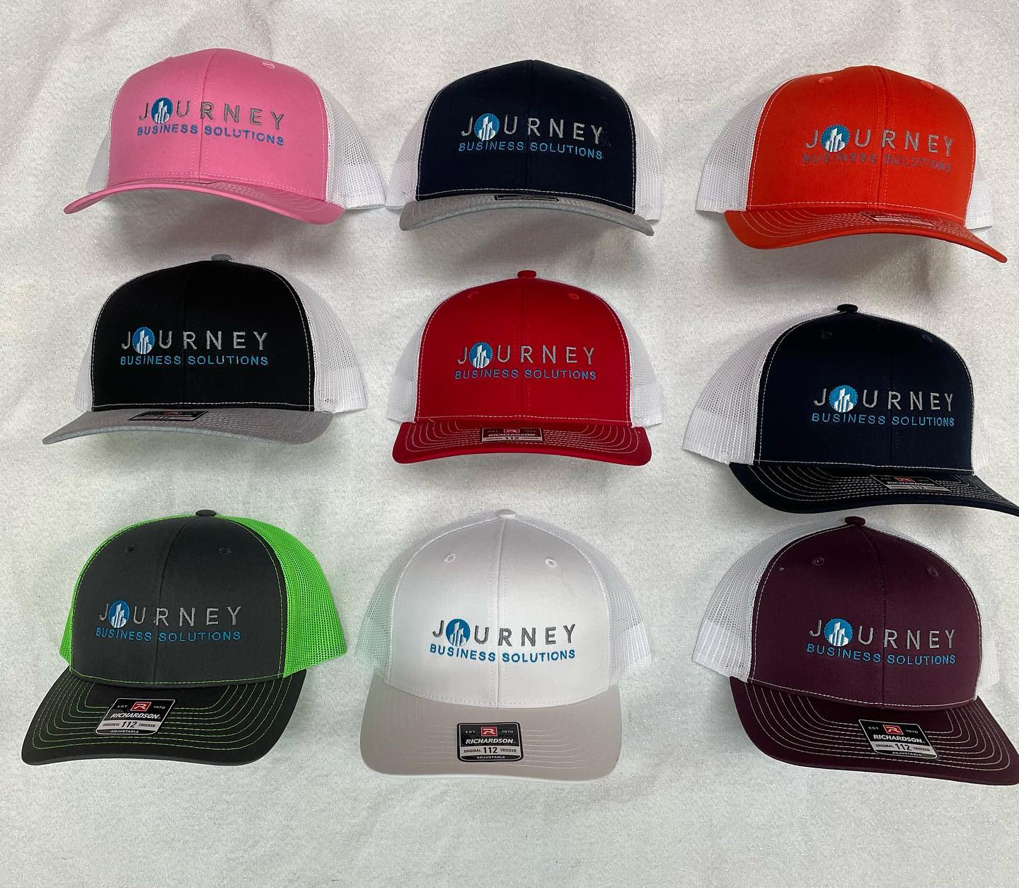 Company Name Printed on Hat
