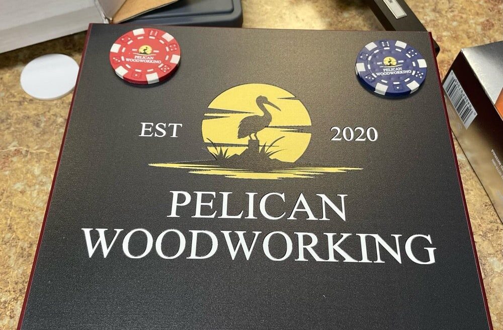 Personalized Poker Chip Casino Set