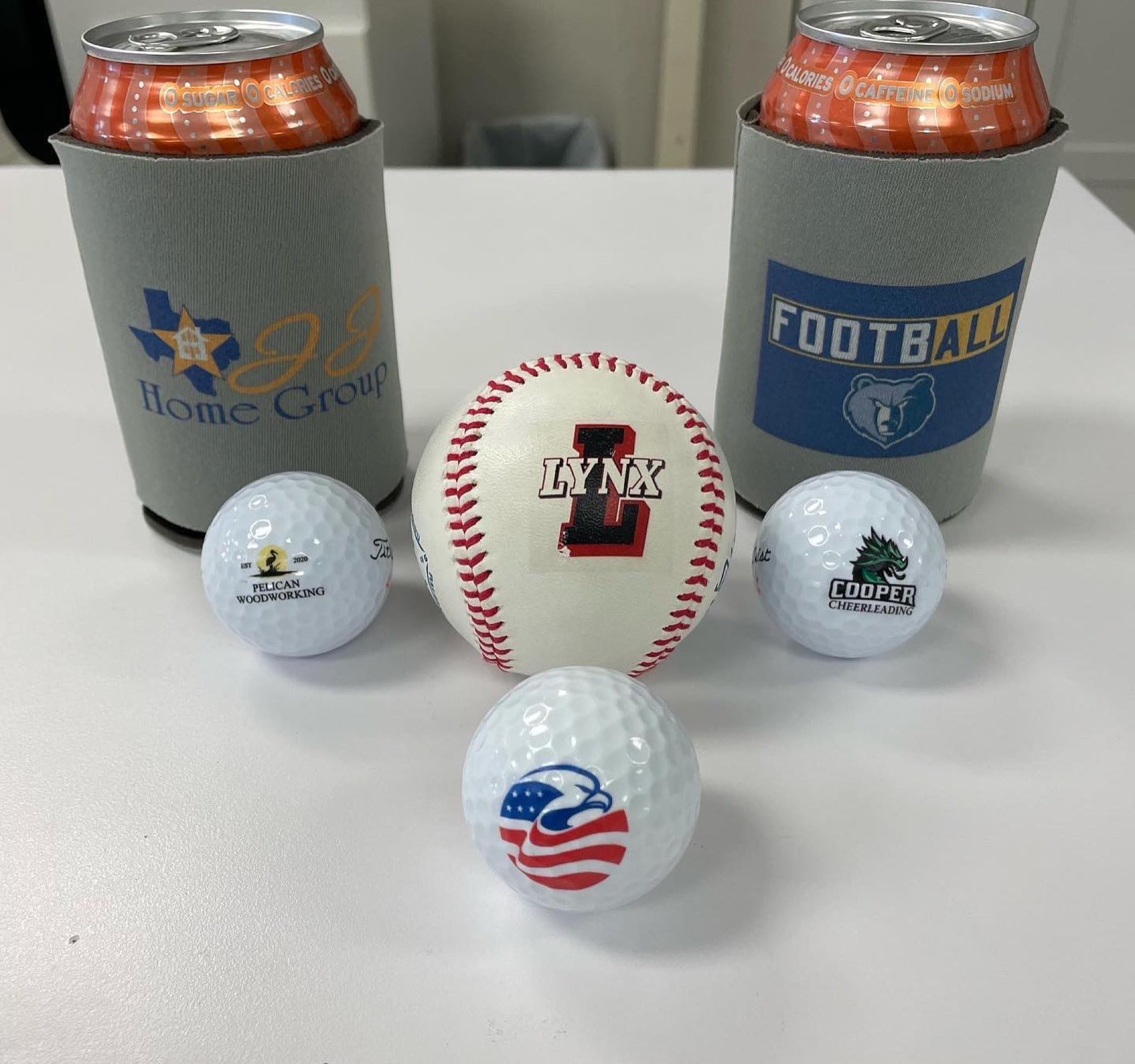 Spring Monogramming Sports Memorabilia