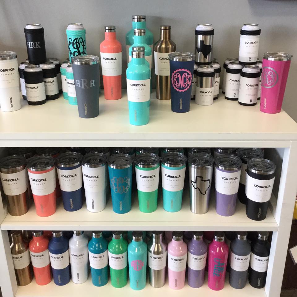 Tumbler Water Bottles Custom Printing at Spring Monogramming & Gifts